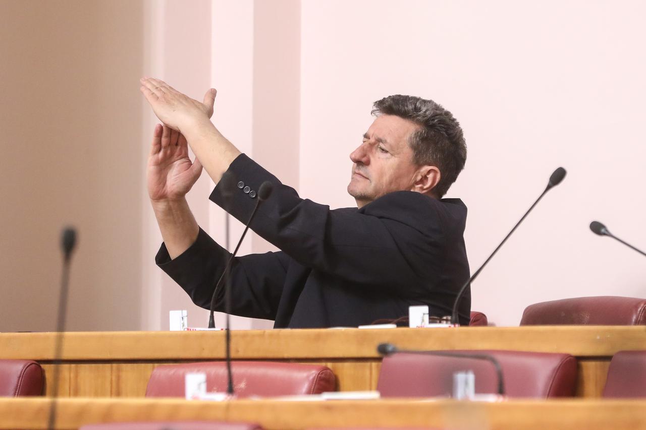 Zagreb: Nastavak 16. sjednice Hrvatskog sabora