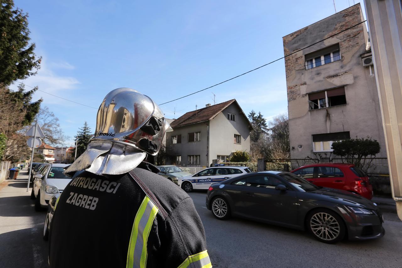 Zagreb: Jedna osoba smrtno stradala u požaru stana