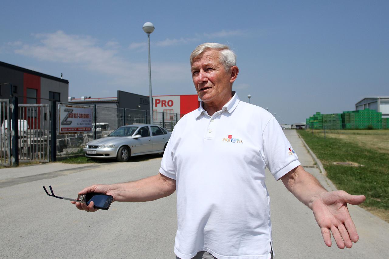 09.06.2015., Sveti Martin na Muri - Franjo Makovec, nacelnik opcine Sveti Martin na Muri. Photo: Vjeran Zganec Rogulja/PIXSELL