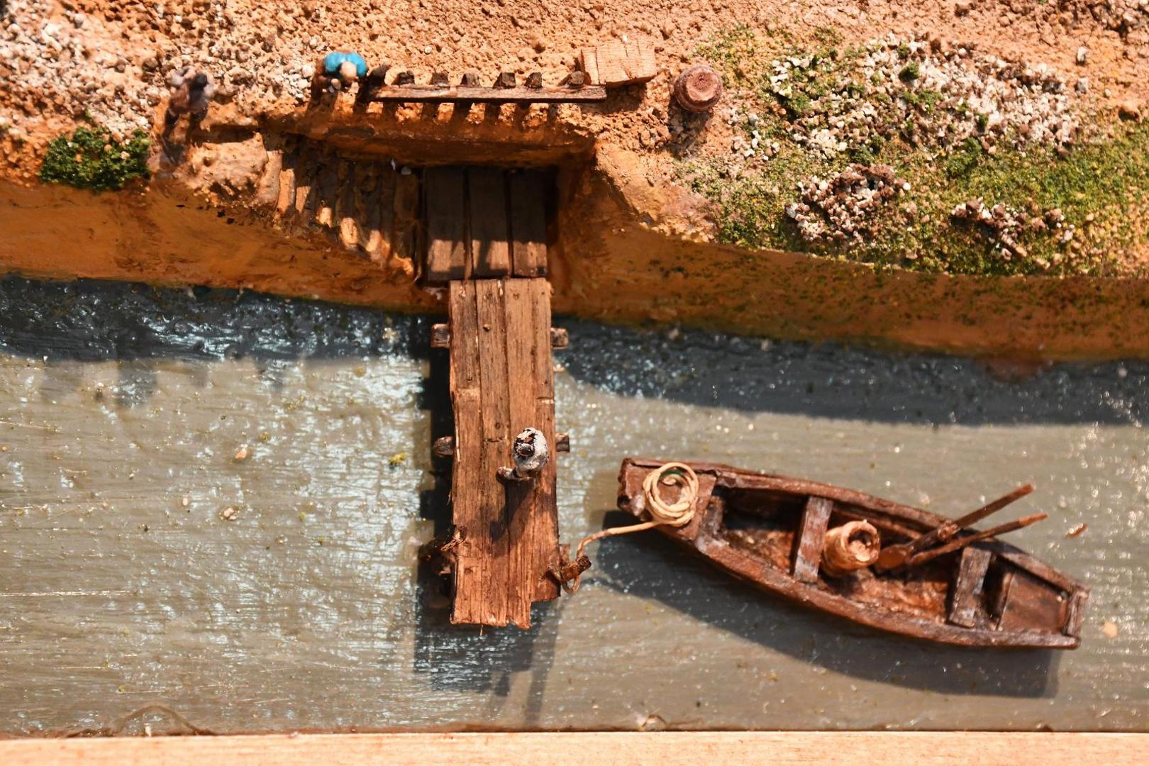 14.05.2021., Slavonski Brod - Predstavljanje makete srednjovjekovne utvrde Brod u Muzeju brodskog Posavlja.Photo: Ivica Galovic/PIXSELL