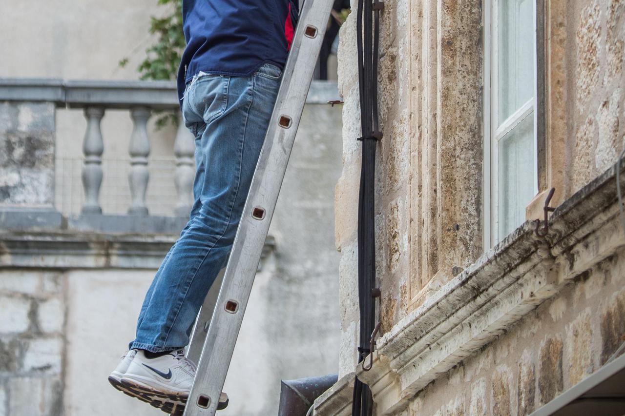 Ljestve - ilustracija