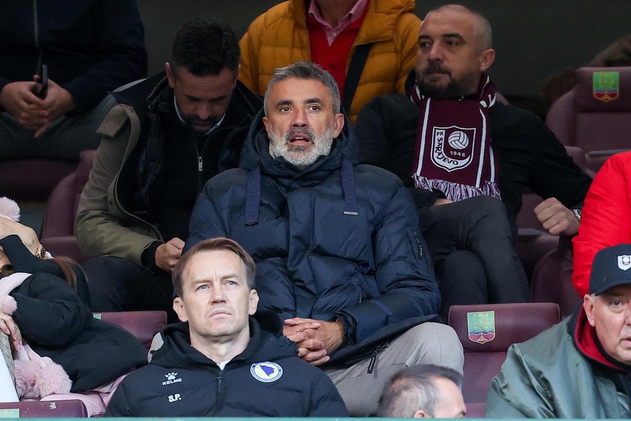 Sarajevo: Zoran Mamić u VIP loži prati utakmicu FK Sarajevo - HSK Zrinjski