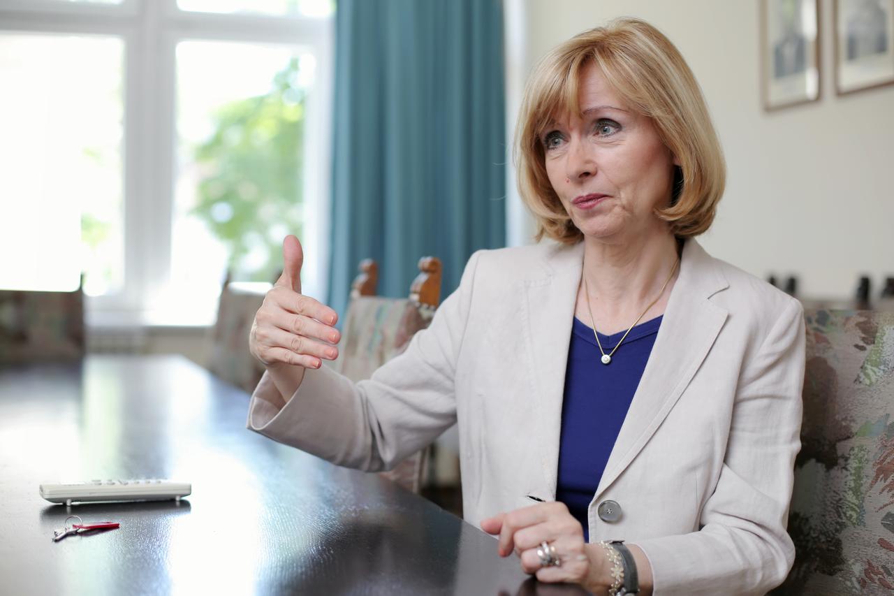 07.07.2016., Zagreb - Smiljana Leinert Novosel, profesorica na Fakultetu politickih znanosti i prva dekanica fakulteta, od 2004. do 2008. godine.  Photo: Tomislav Miletic/PIXSELL