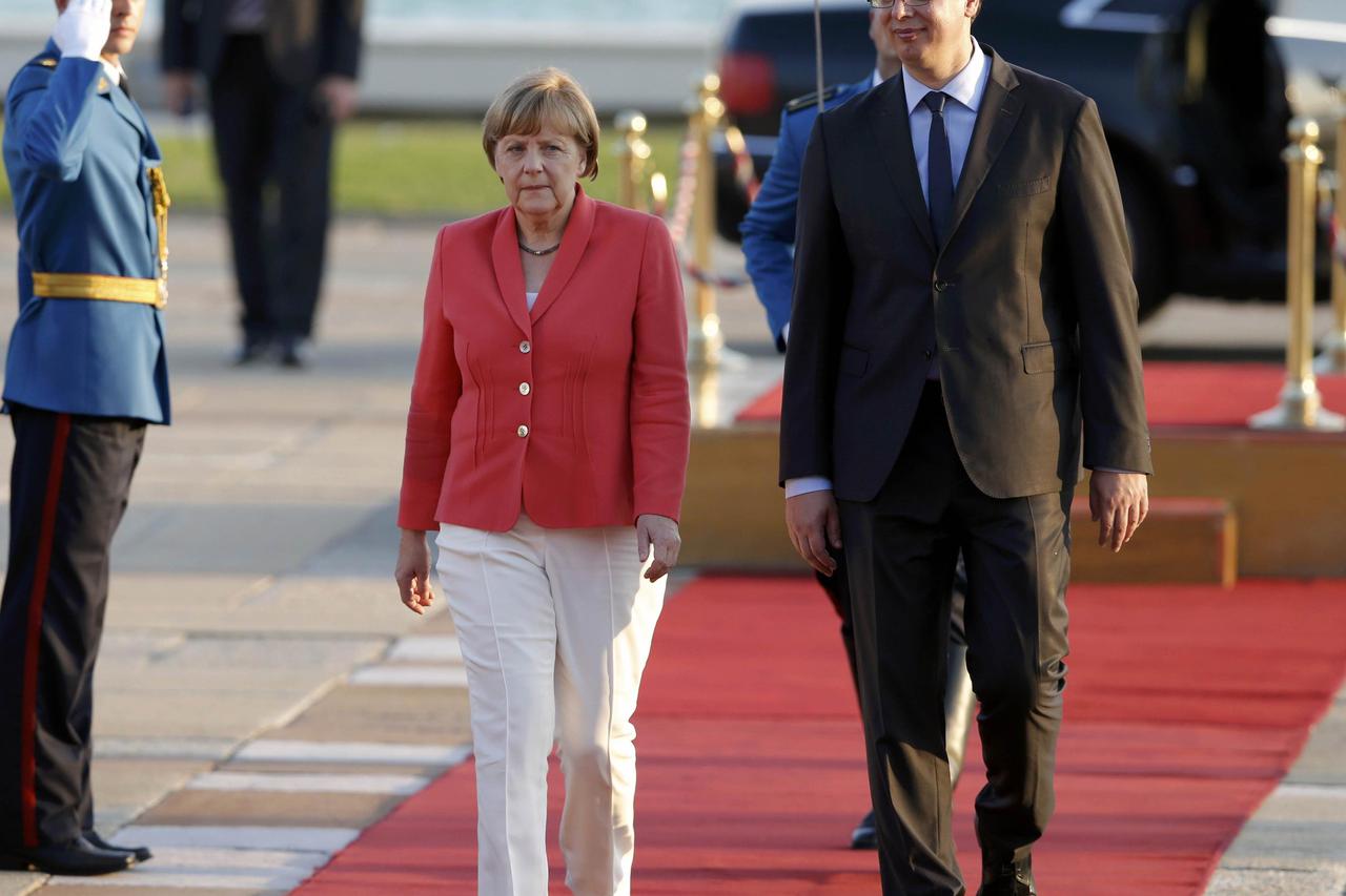 Merkel i Vučić