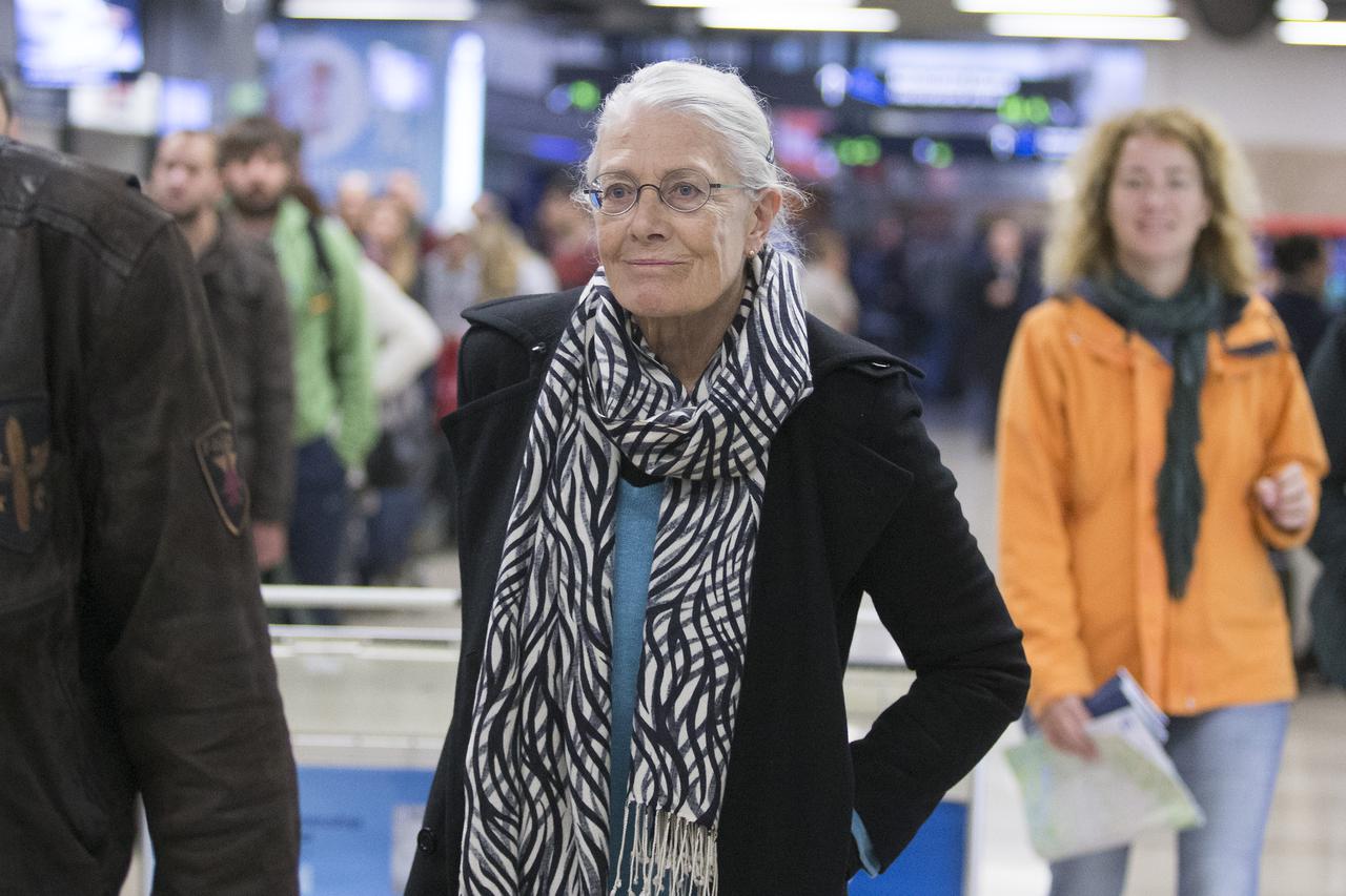 Zagreb: Glumica Vanessa Redgrave u Zračnoj luci Zagreb