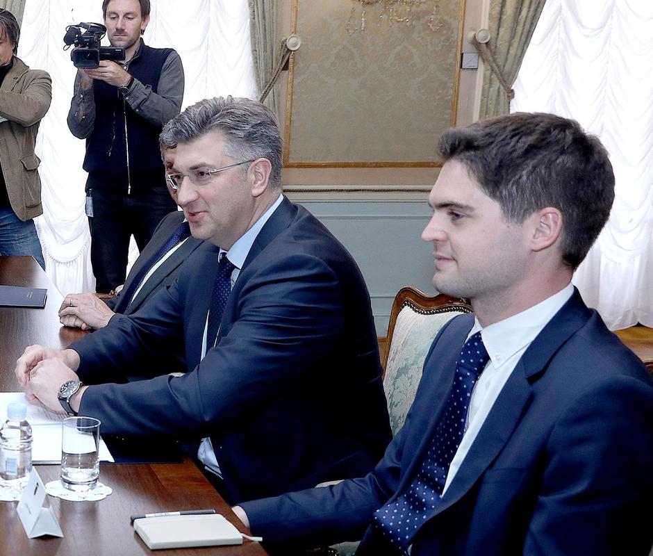 Karlo Ressler (desno) šef je radne skupine koja je napisala novi Statut