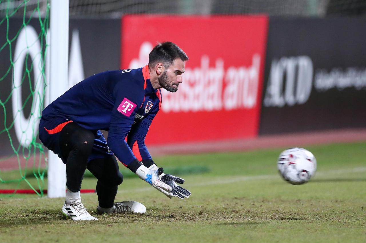 Trening Hrvatske nogometne reprezentacije u Kairu uoči međunarodnog ACUD Cupa