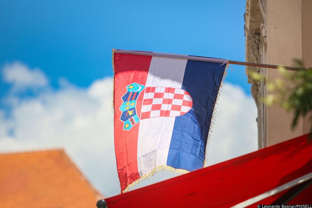 llustracija i motivi hrvatske zastave