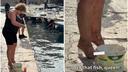 VIDEO Svi gledaju što ova gospođa iz Dubrovnika nosi na noga