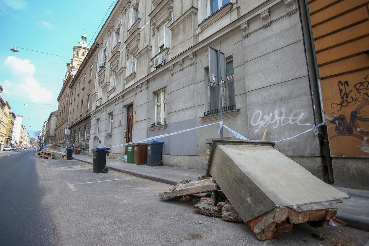 Grad Zagreb tjedan dana nakon potresa