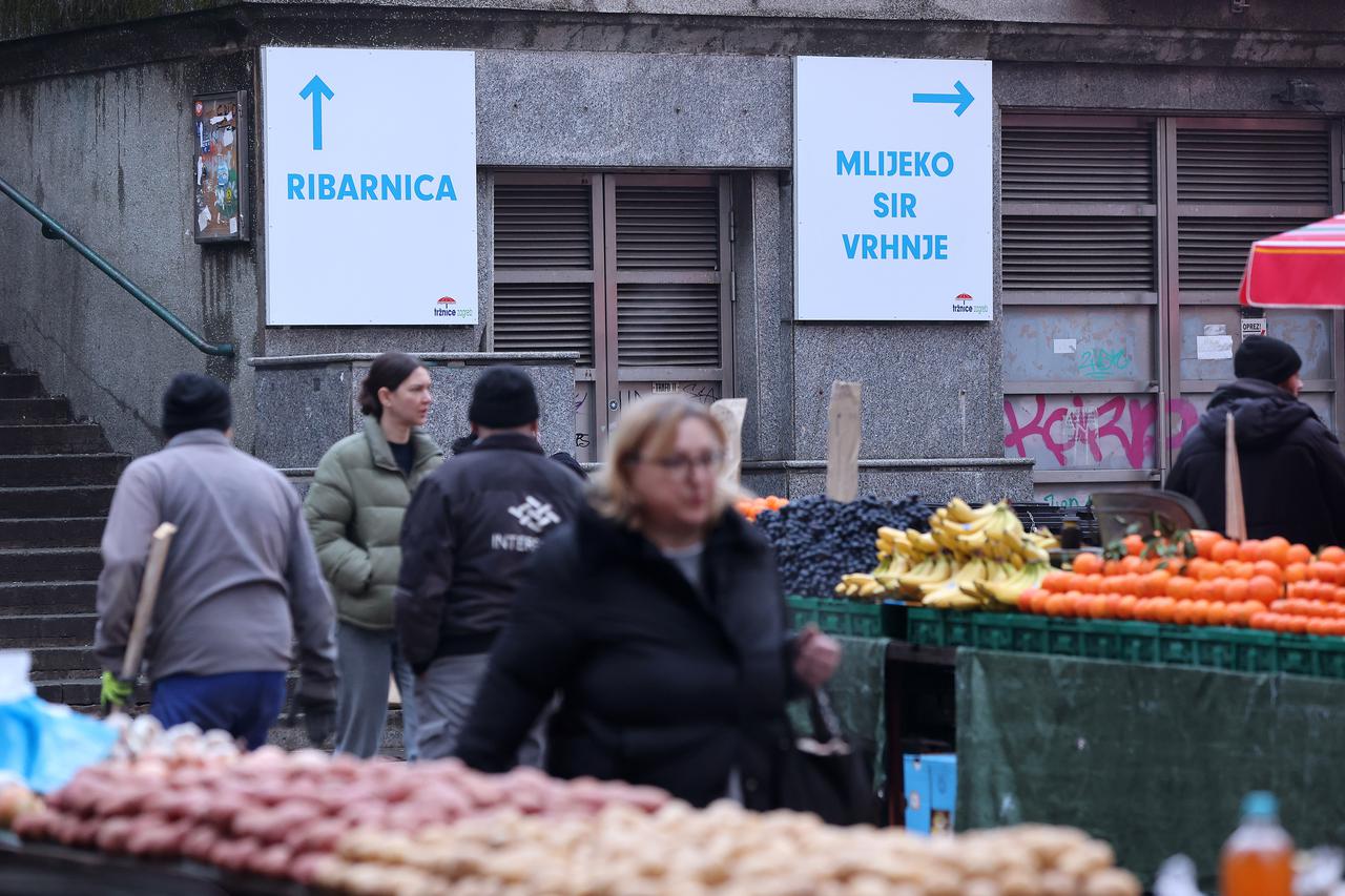 Zagreb: Novi putokazi na tržnici Dolac