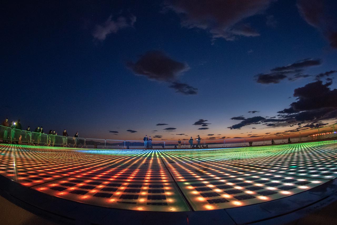 Zadar: Nakon vandalizma Pozdrav suncu ponovno zasjao u svojim bojama