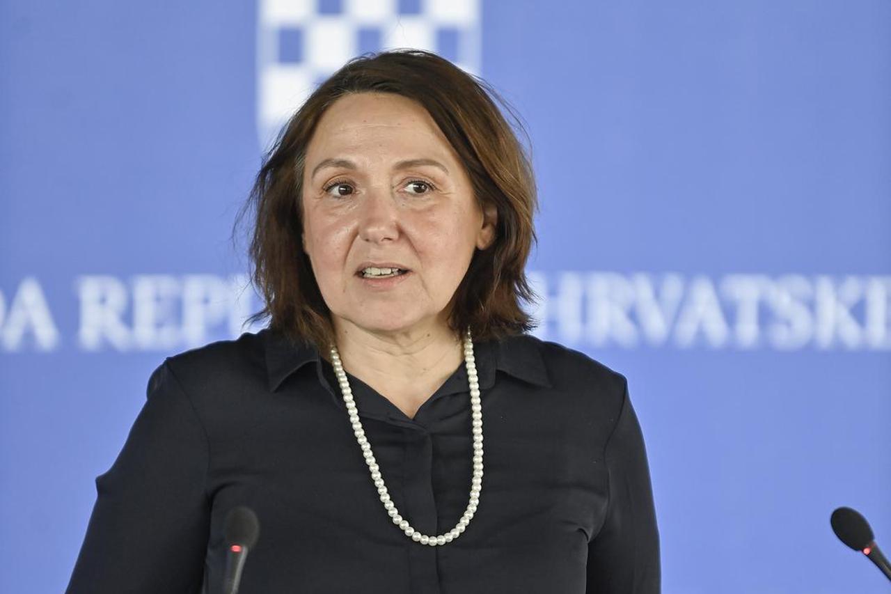 Zagreb: Izjava ministrice zdravstva Irene Hrstić nakon 72. sjednice Vlade