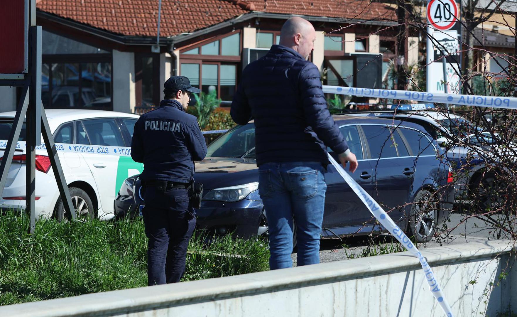 19.03.2025., Zagreb - Policijski ocevid na adresi Stefanovecki zavoj I 21 u Dubravi gdje je navodno doslo do pucnjave. Photo: Sanjin Strukic/PIXSELL