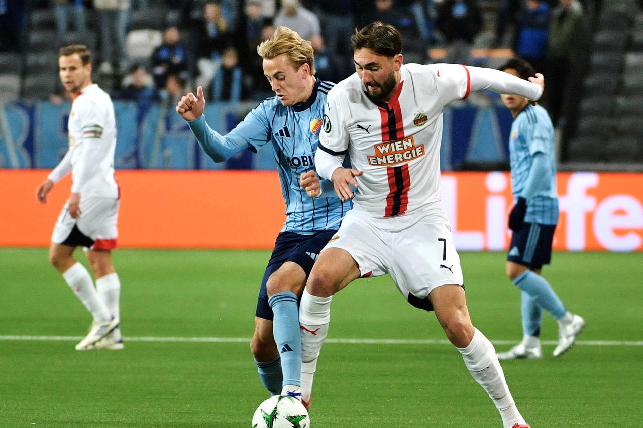 Conference League - Quarter Final - First Leg - Djurgarden v Rapid Vienna
