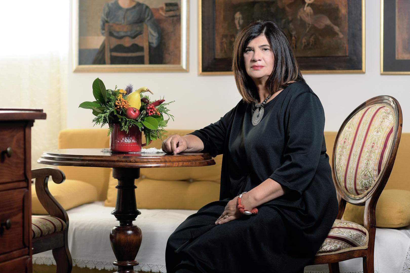 11.09.2020., Zagreb - Spisateljica Julijana Matanovic. Photo: Sandra Simunovic/PIXSELL