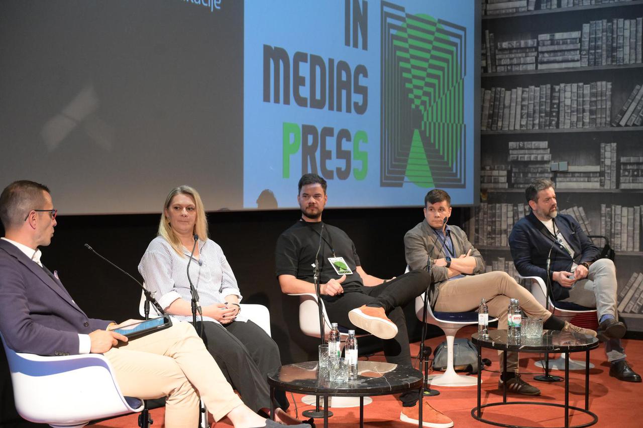 Zagreb: Konferencija "In media press" u Kaptol Boutique Cinema, Panel: Sadržaj je zaključan