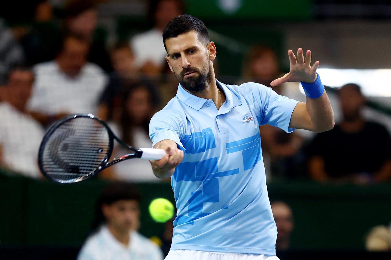 Exhibition - Juan Martin del Potro v Novak Djokovic