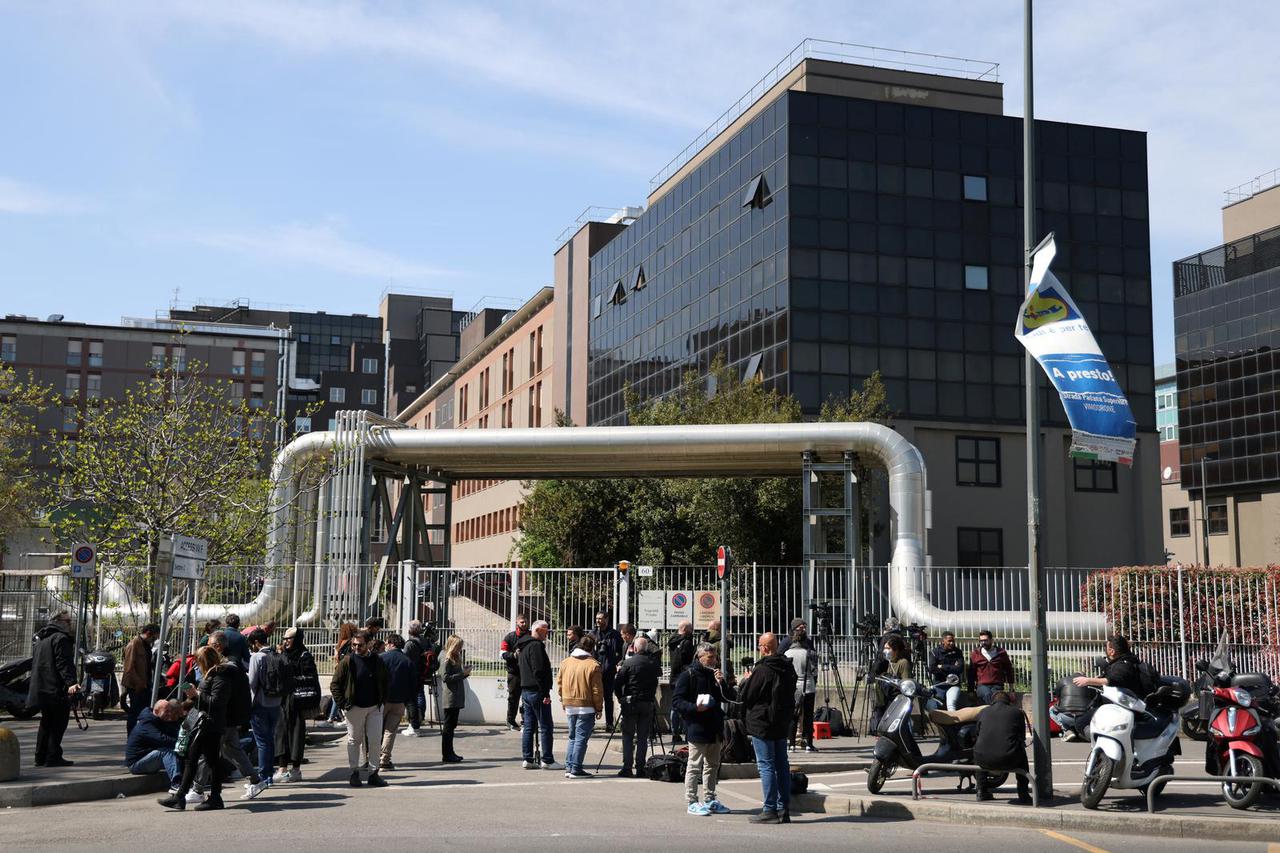 Former Italian PM Berlusconi is hospitalised, in Milan