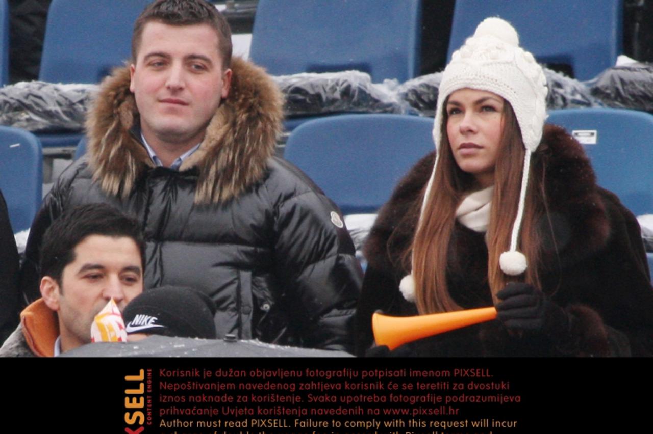 '06. 01. 2010., Sljeme, Zagreb, Hrvatska - Prva slalom voznja muske utrke Snow Queen Trophy za FIS Svjetski kup. Josip Selendic, Malina Grahek Photo: Dalibor Urukalovic/PIXSELL'