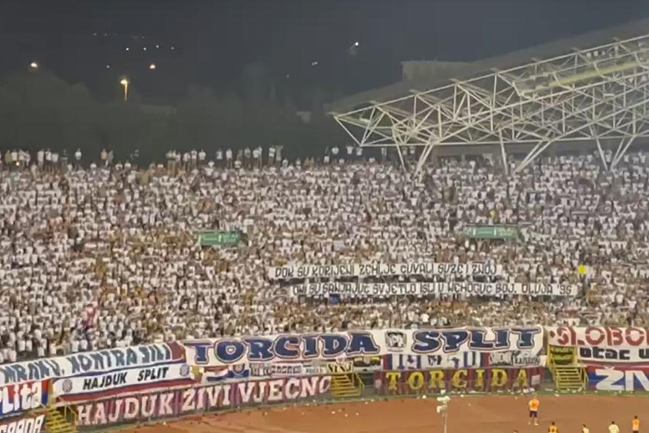 Torcida je poslala poruku uoči obljetnice Oluje: 'Išli su u nemoguć boj'
