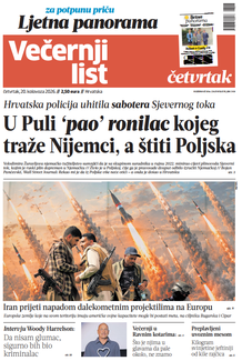 Večernji list naslovnica