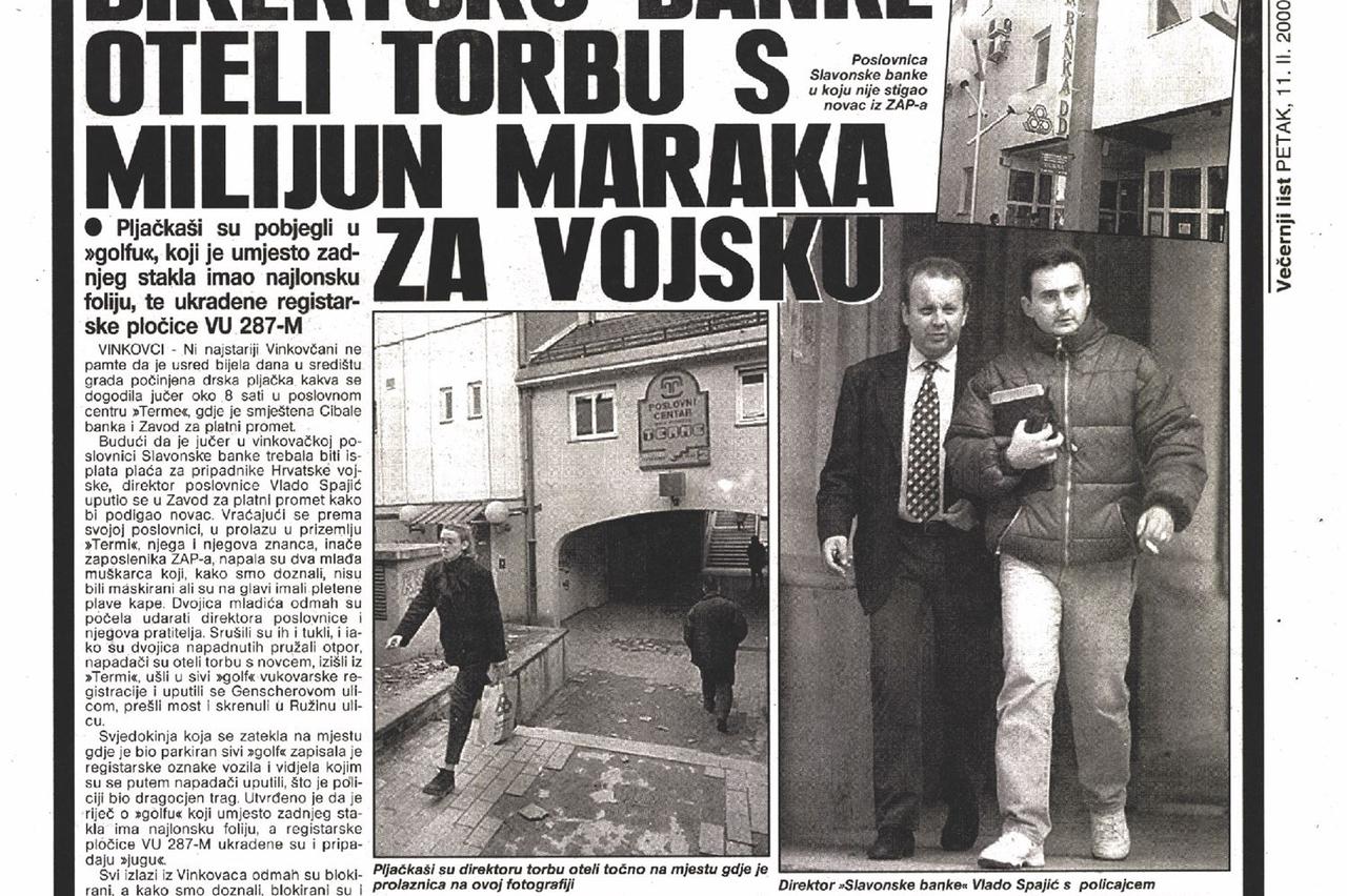 Pljačke Vinkovci