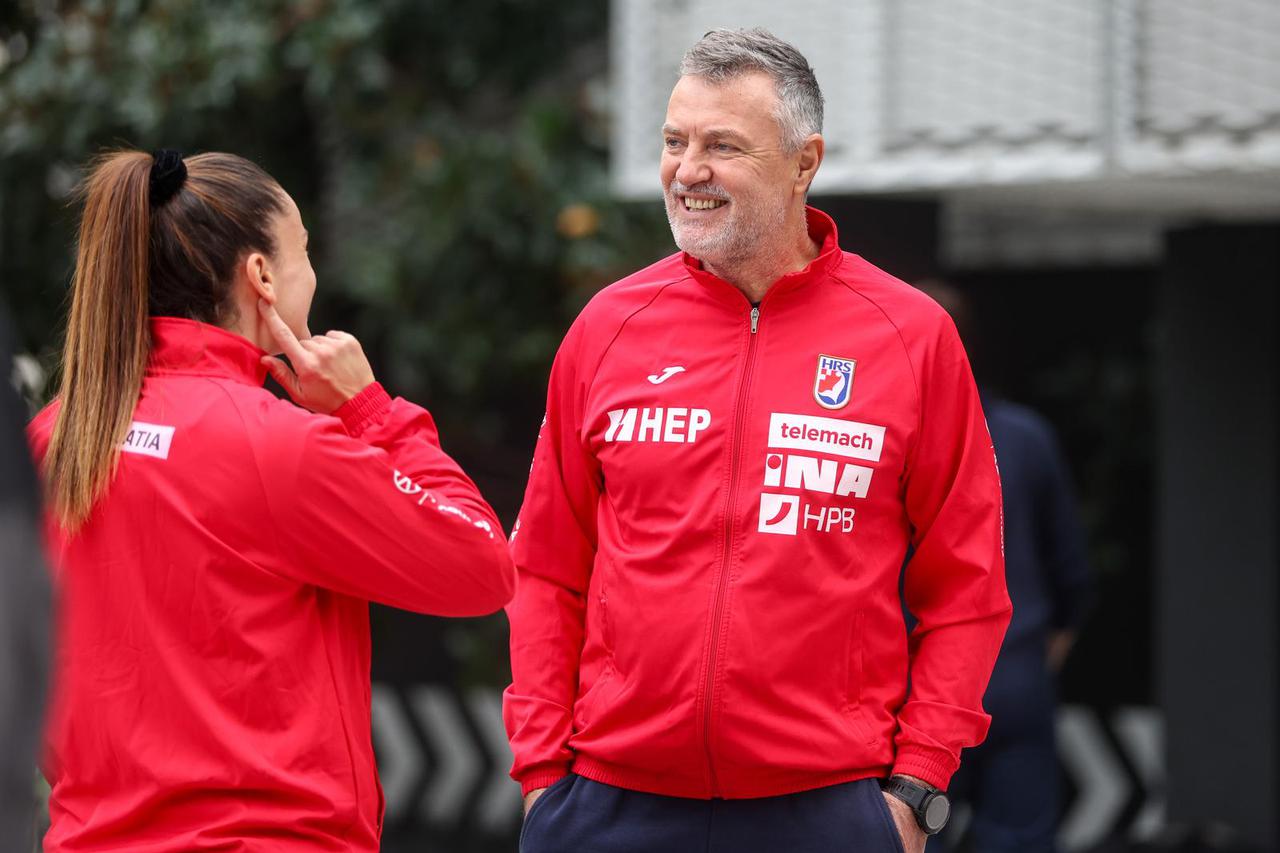 Zagreb: Okupljanje ženske rukometne reprezentacije uoči priprema za Svjetsko prvenstvo