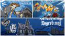 FOTO Zagreb dobio mural koji budi nostalgiju! Prepoznajete li sve junake koji su obilježili djetinjstva mnogih?