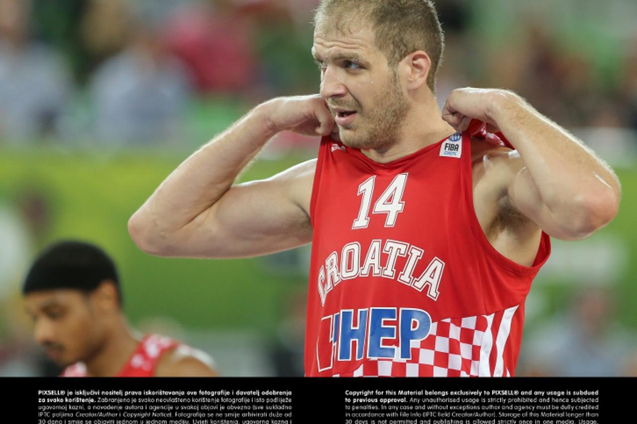 '20.09.2013., Arena Stozice, Ljubljana, Slovenija - Europsko prvenstvo u kosarci Eurobasket Slovenija 2013., polufinale, Hrvatska - Litva. Luka Zoric Photo: Igor Kralj/PIXSELL'