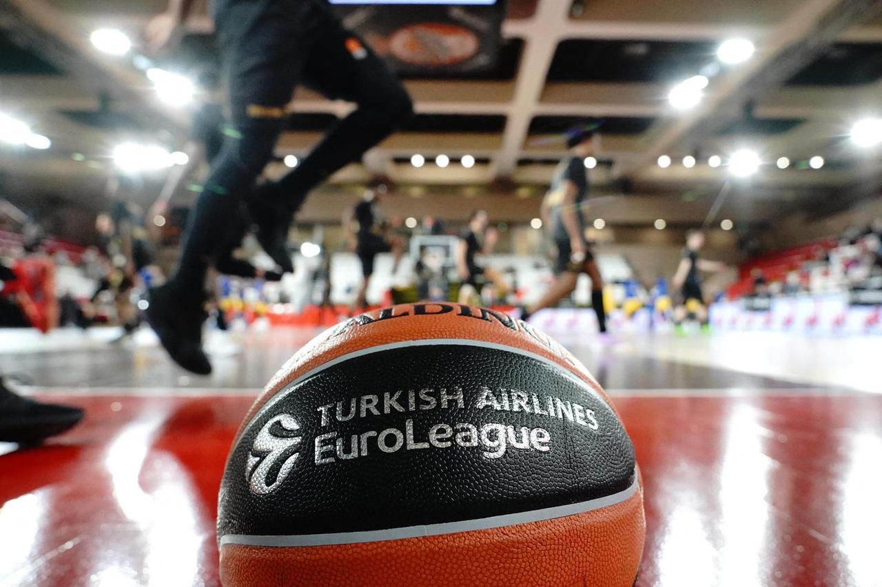 Match de basketball Euroleague: Monaco remporte la victoire face à Maccabi Tel Aviv par 82 à 76 à la Salle Gaston Médecin à Monaco