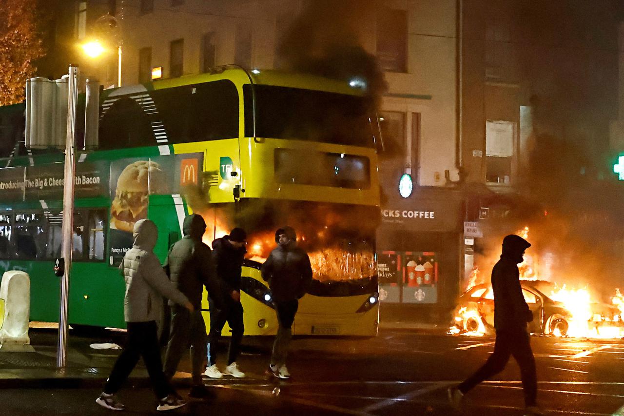 Children injured following a suspected stabbing, in Dublin