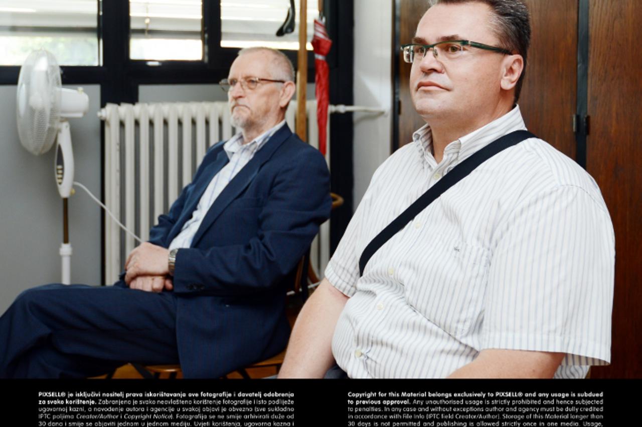 '19.06.2013., Varazdin - Pocelo je sudjenje bivsem direktoru komunalne tvrtke Parkovi Miljenku Pticeku kojeg se tereti za kaznena djela zlouporabe polozaja i ovlasti. Photo: Marko Jurinec/PIXSELL'
