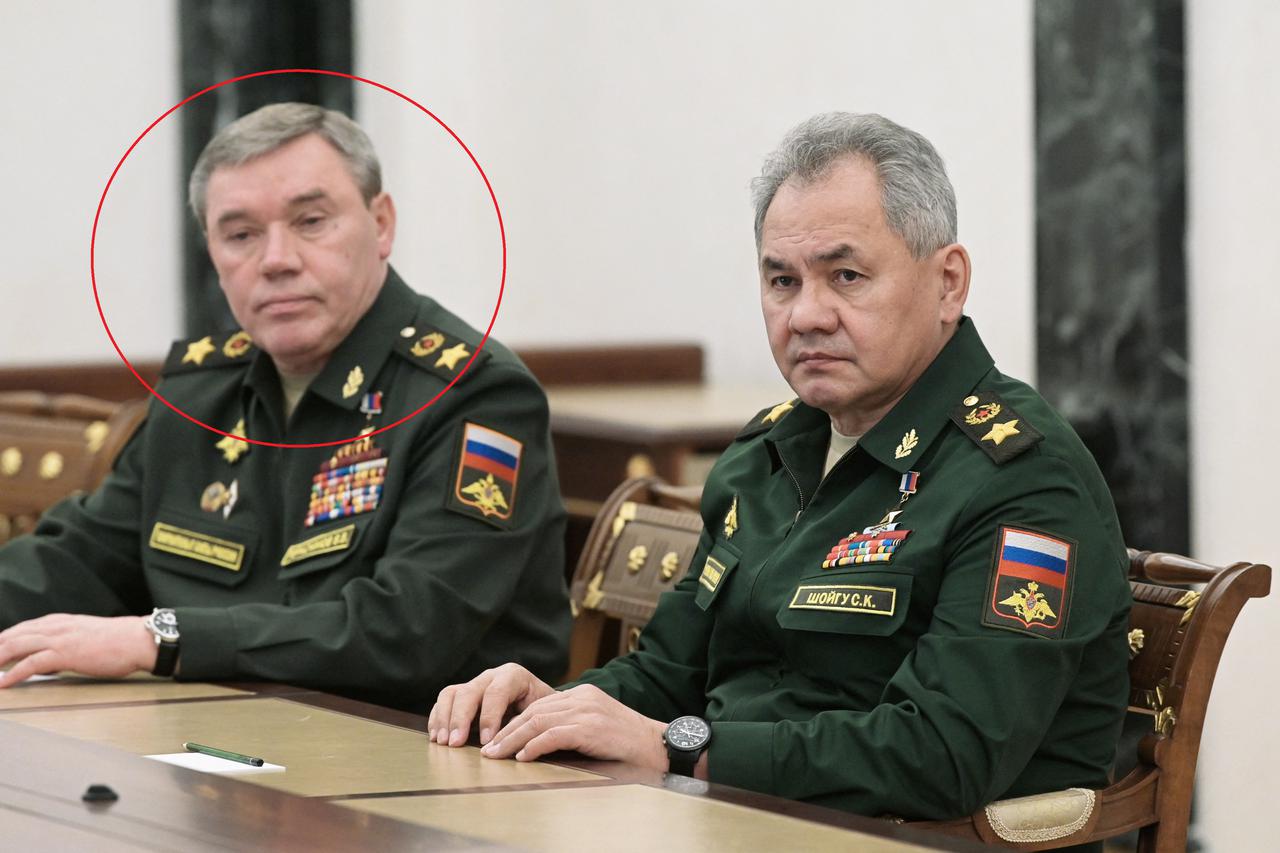Zapovjednik ruske vojske Valerij Gerasimova i ministar vanjskih poslova Sergej Šojgu