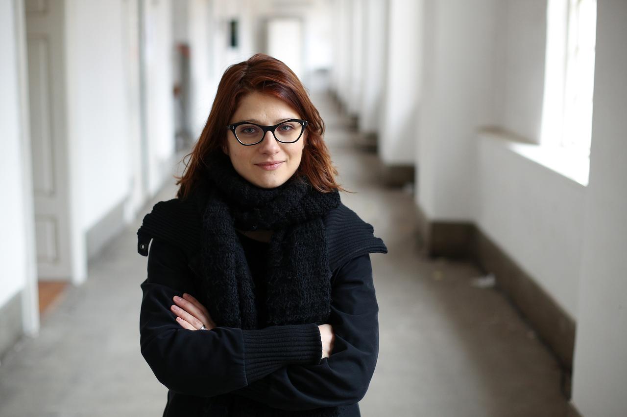 Marina Petkovic Liker, redateljica predstave Od terora. Od borbe. Od boli. Rasplitanje