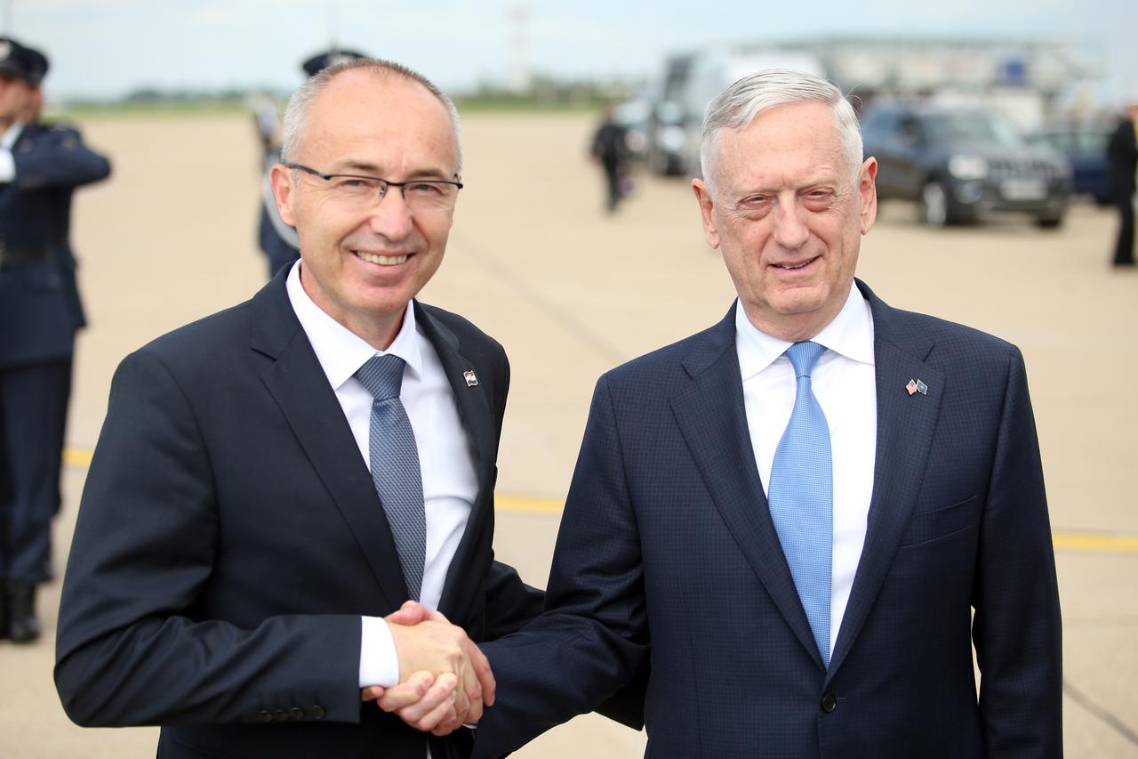 Damir Krstičević dočekao Jamesa Mattisa