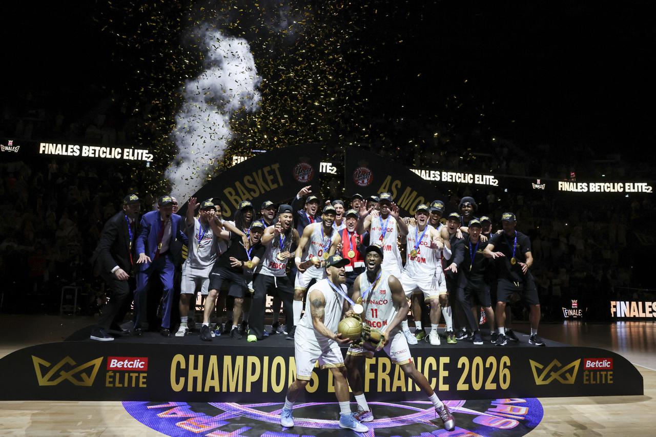 Basketball : Match du championnat de France Betclic "Paris - Monaco (92-101)" à Paris