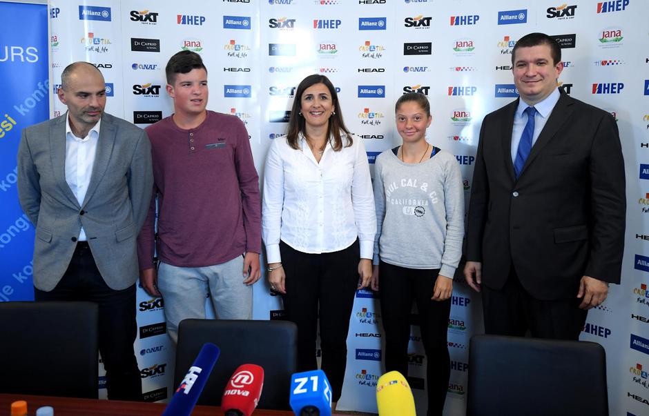 Zagreb: Konferencija za medije hrvatskog teniskog saveza