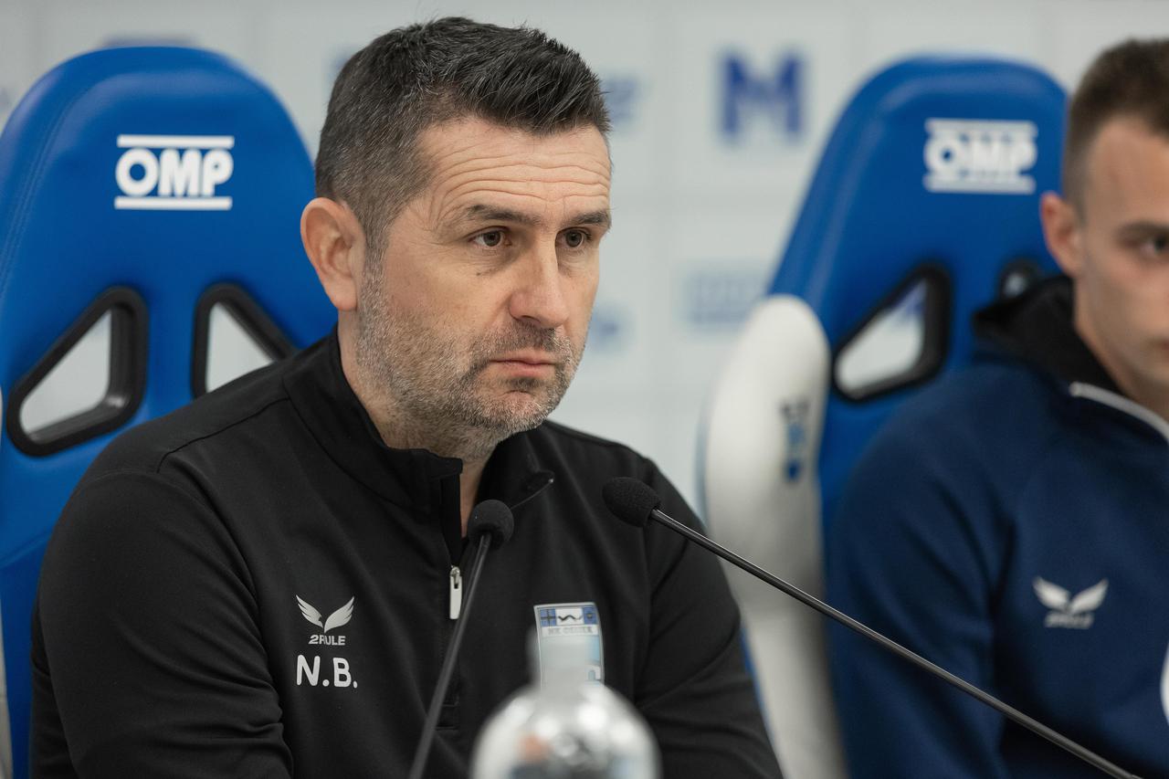 Osijek: Konferencija za medije uoči utakmice Osijeka i Šibenika 