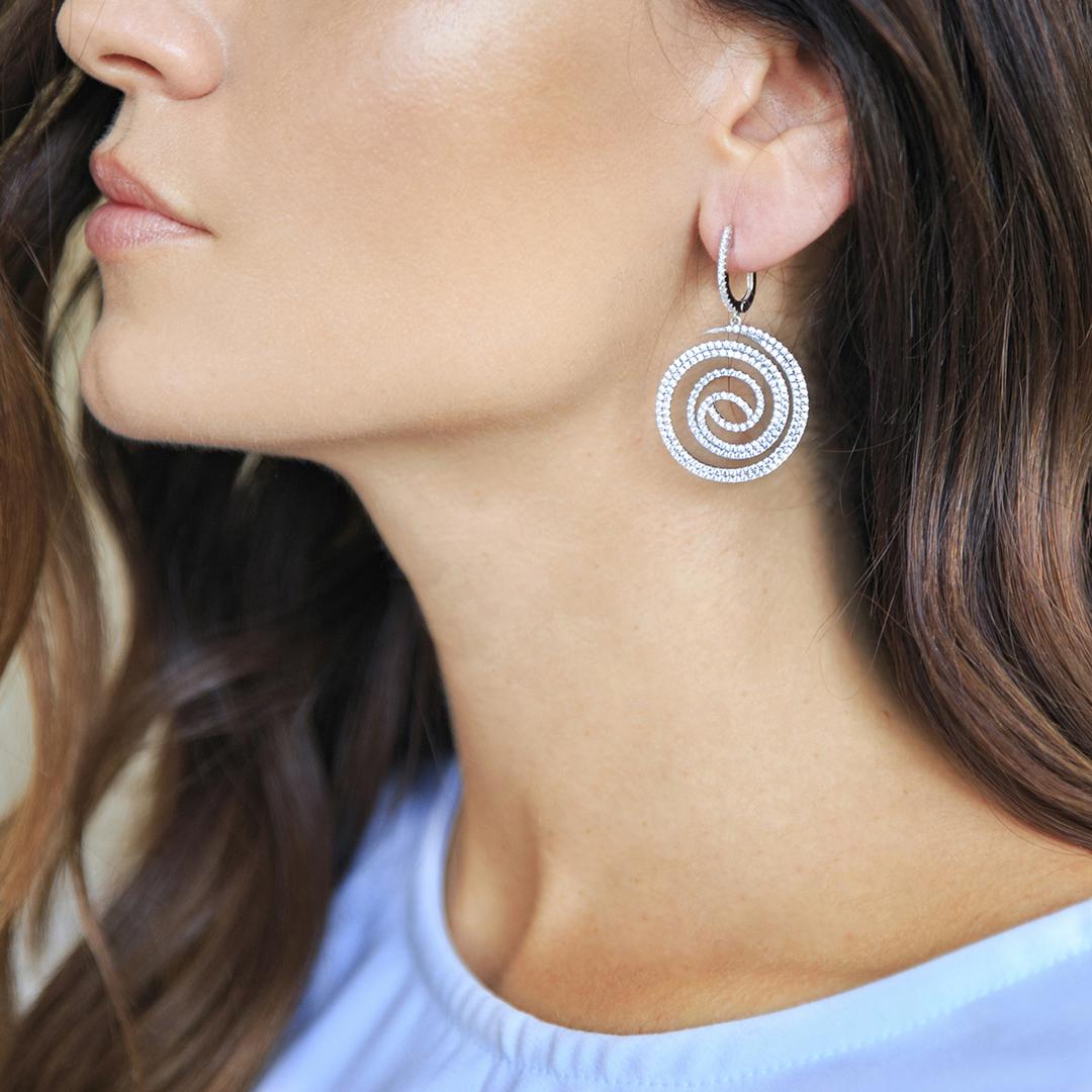 Srebrne naušnice sa cirkonima, Argentum, redovna cijena 1240 kn