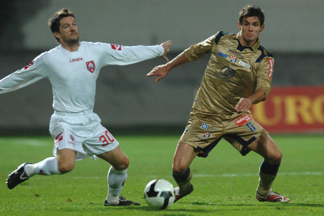 '17.10.2009.....Zagreb...spo.....Stadion Kranjceviceva , 11. kolo T-com prva HNL, utakmica izmedu nk Zagreb - nk Dinamo Zagreb..Dejan Lovren.Photo:Marko Prpic/Vecernji list'