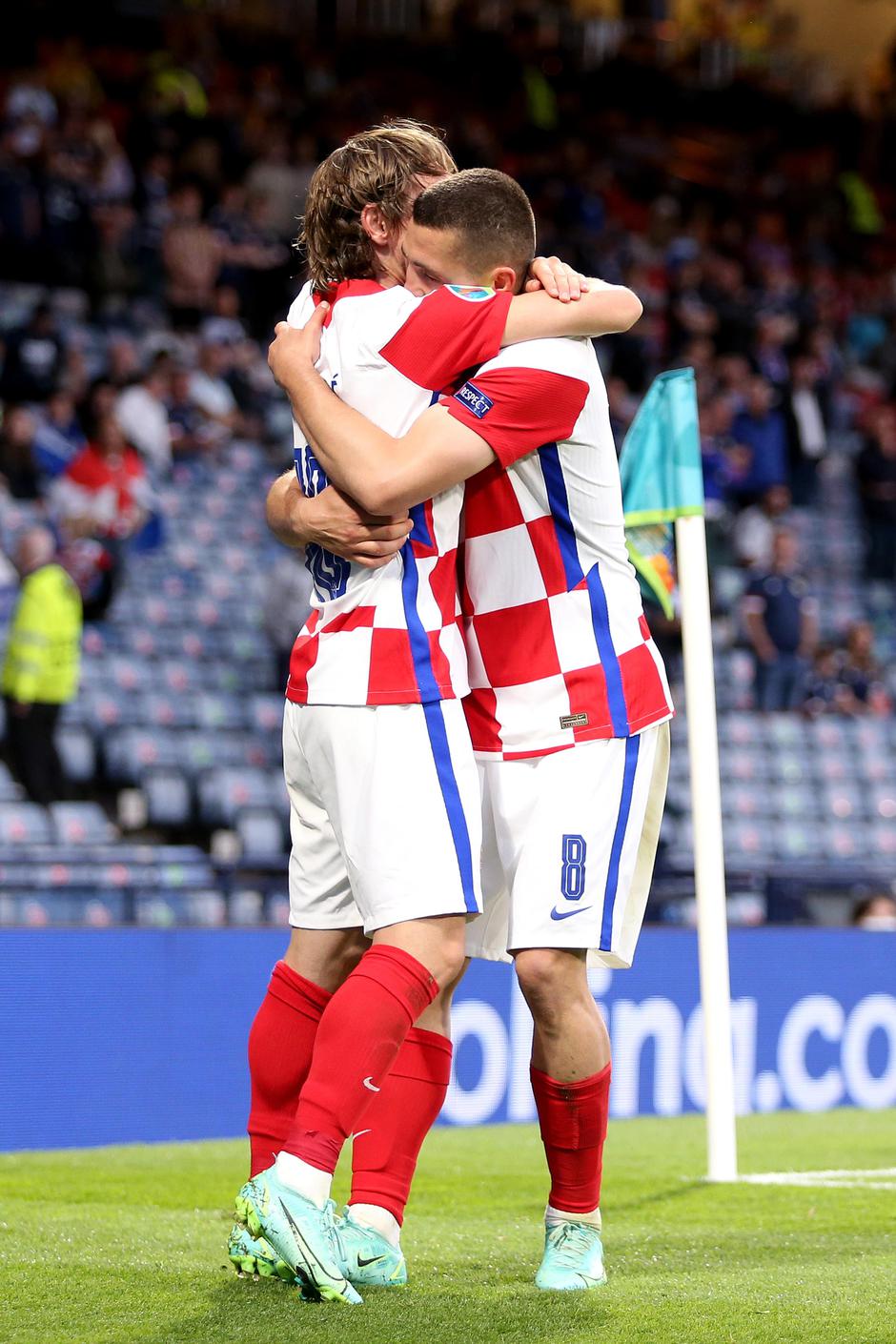 Glasgow: Luka Modrić sjajnim udarcem za vodstvo 2:1 protiv Škotske 