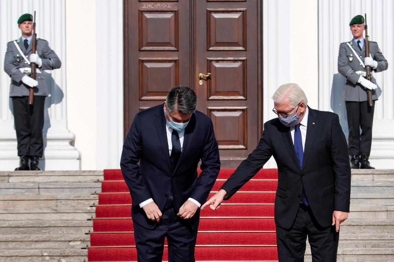 Federal President receives Croatian President