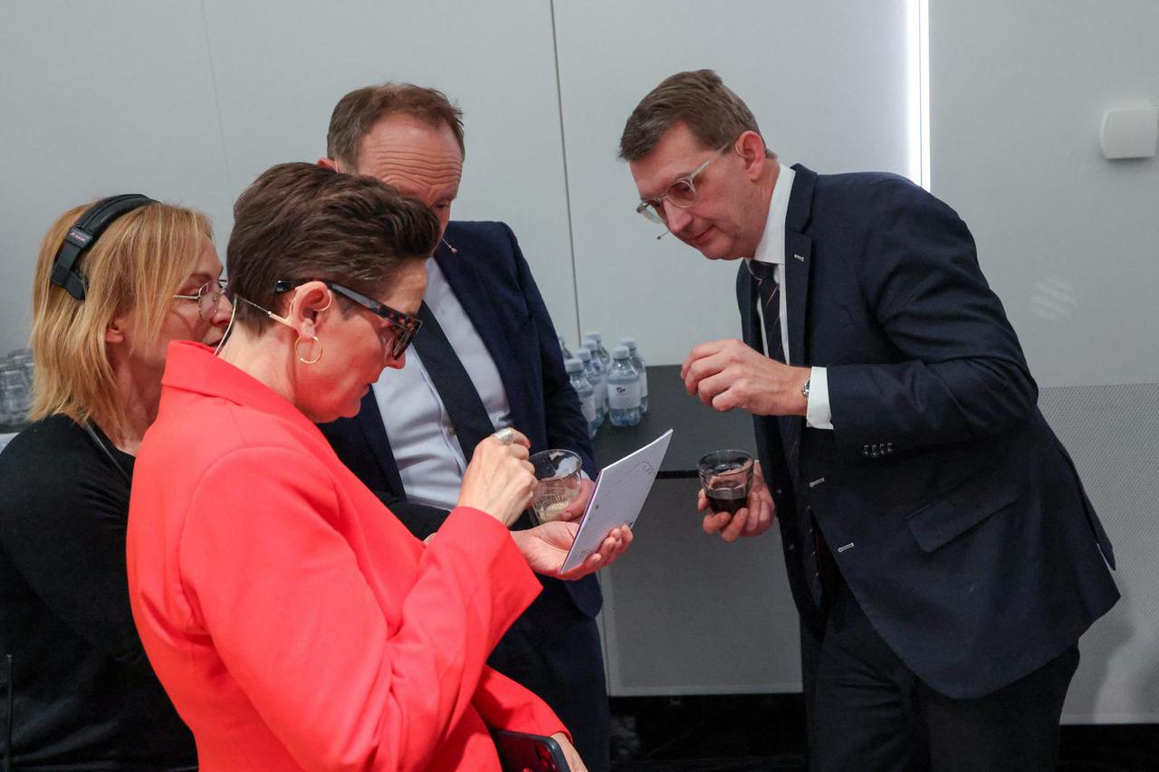 Party leaders' debate following Danish parliamentary election, in Copenhagen