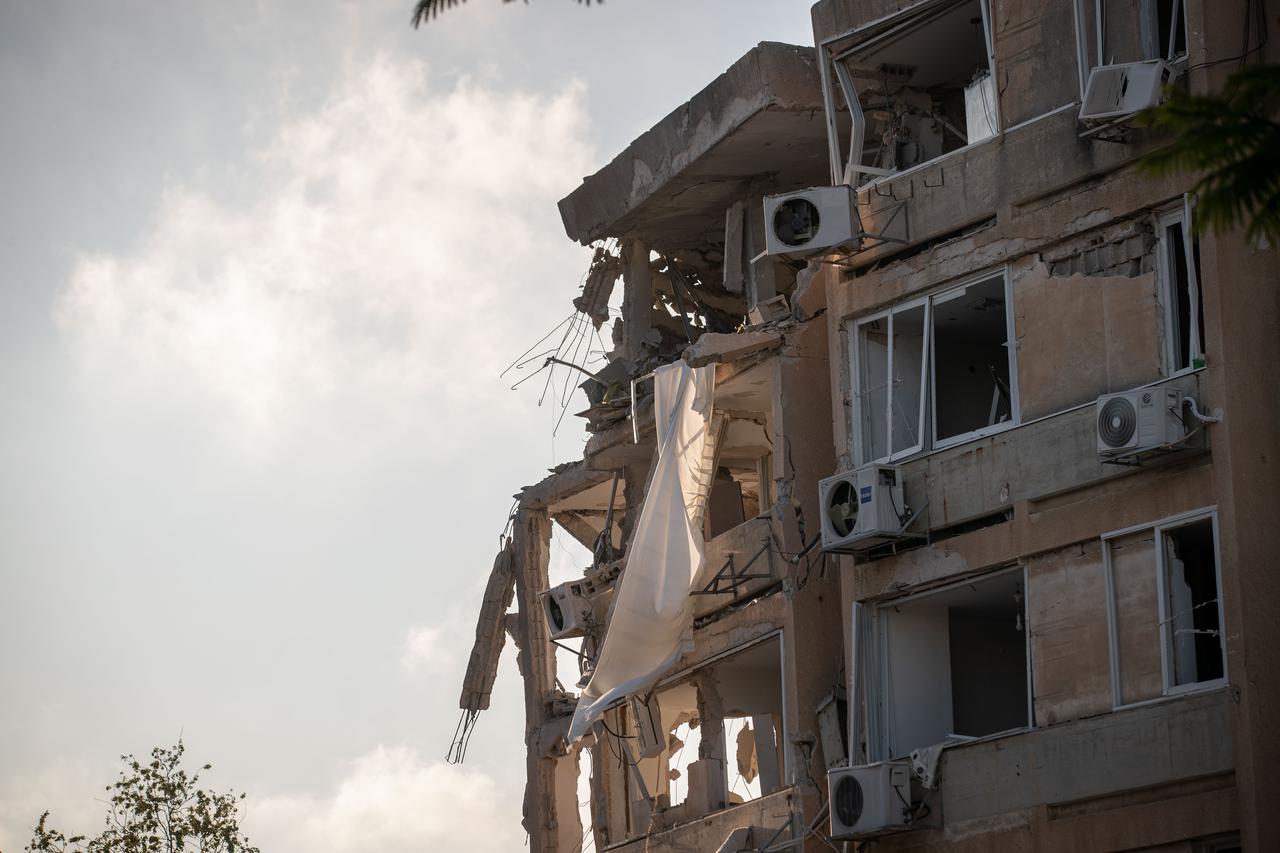 ISRAEL-TEL AVIV-IRAN-MISSILE ATTACK-SHELTER