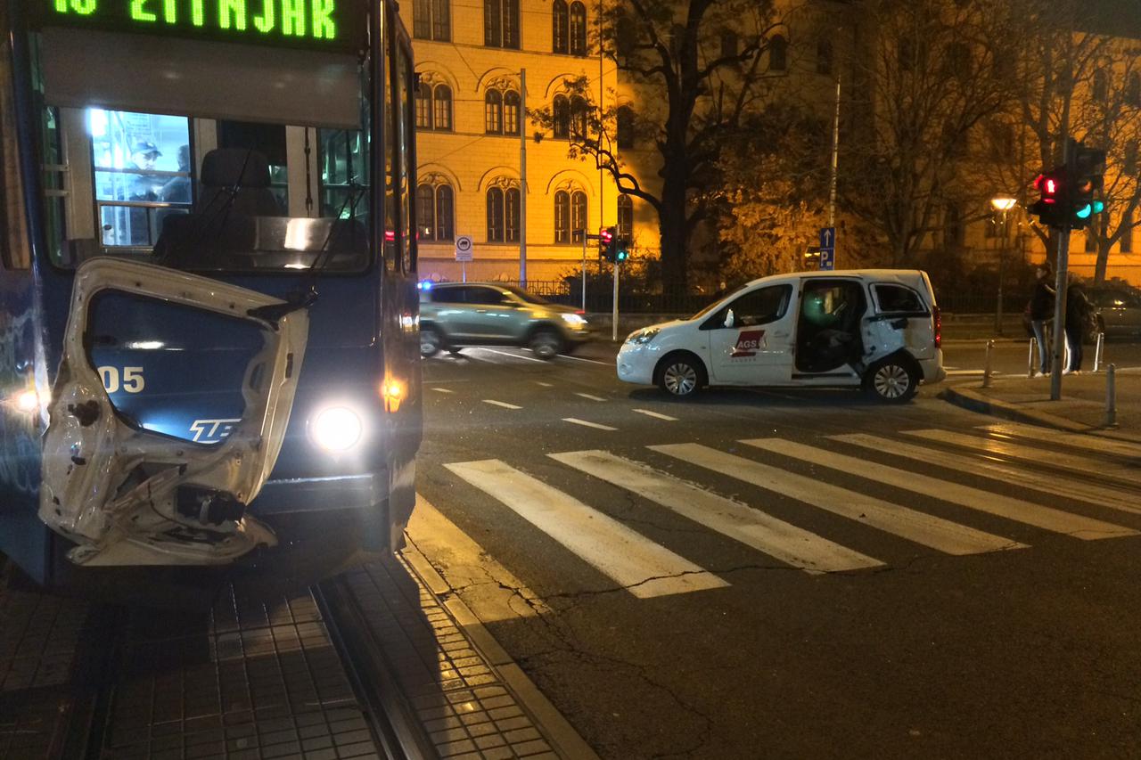 Prometna nesreća tramvaj i berlingo