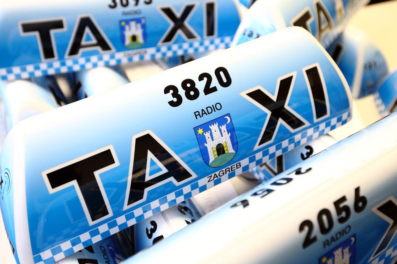 Novi vizualni identitet automobila Radio taksija Zagreb