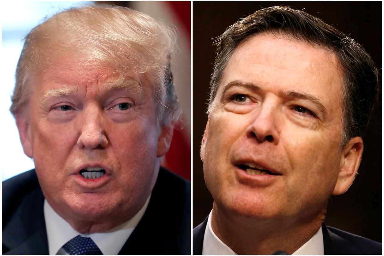 Donald Trump i James Comey