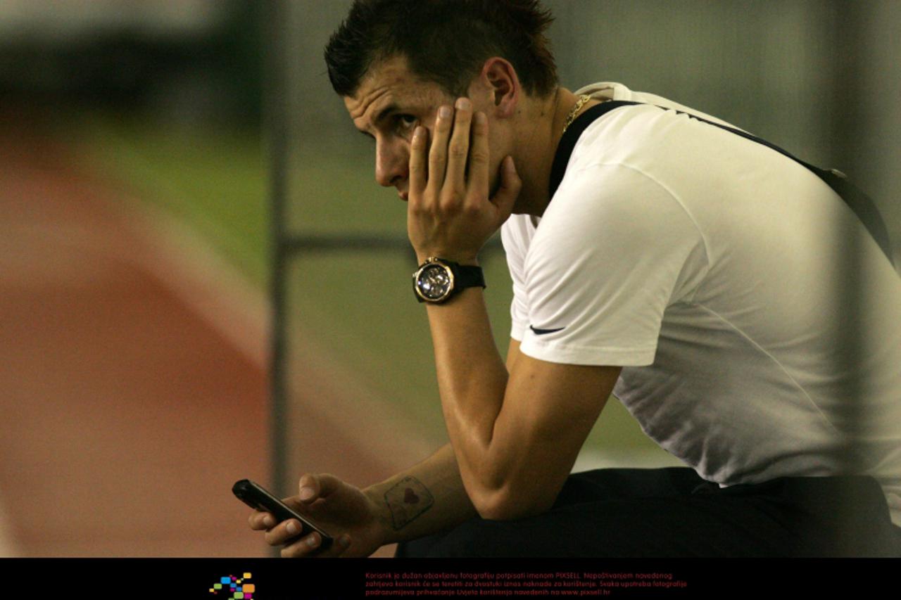 '25.09.2010., Poljud, Split - Nogometnu utakmicu 9. kola 1. HNL odigrali su Hajduk Split i NK Varazdin. Anas Sharbini. Photo: Ivo Cagalj/PIXSELL'