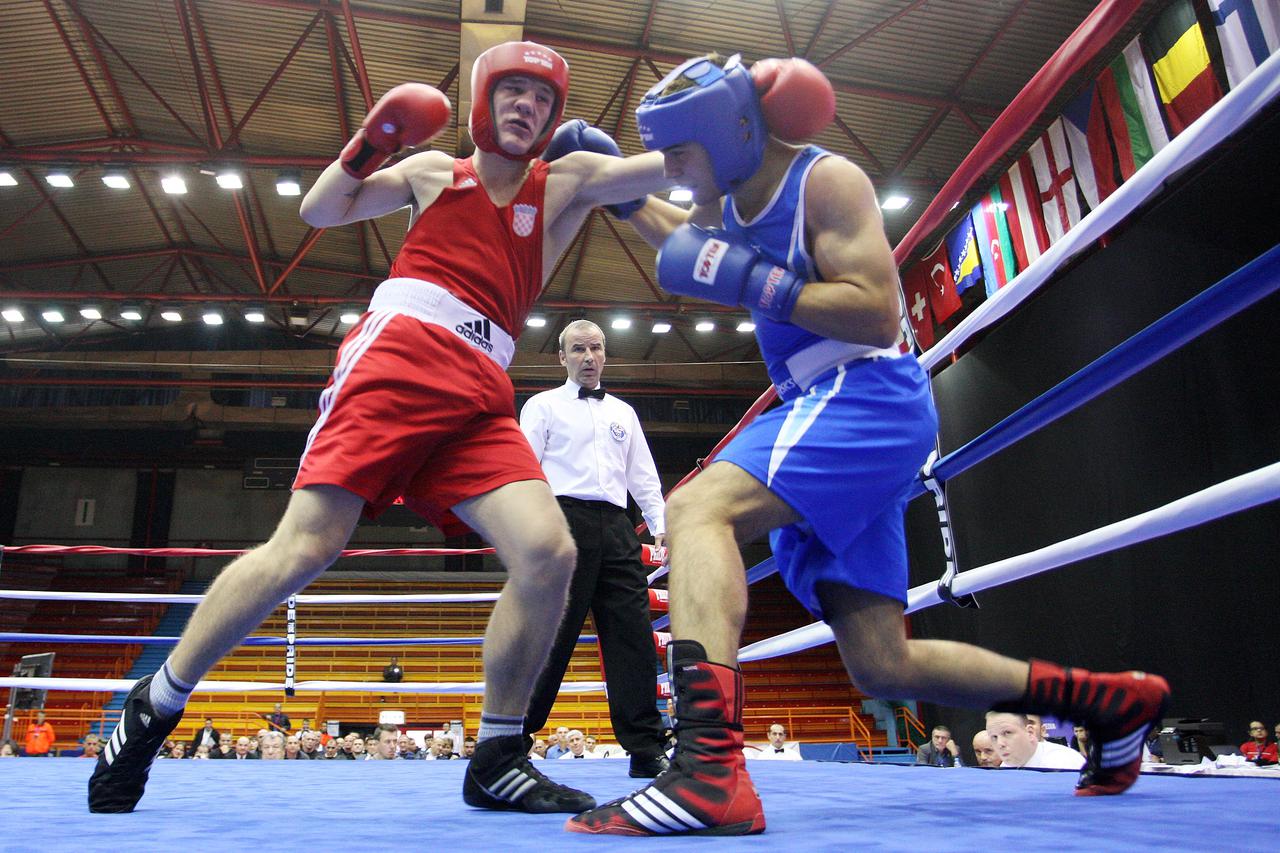 25.10.2014., Zagreb - Pobjednik finalnog meca europskog juniorskog prvenstva u kategoriji do 75 kg, Luka Plantic. Photo: Borna Filic/PIXSELL